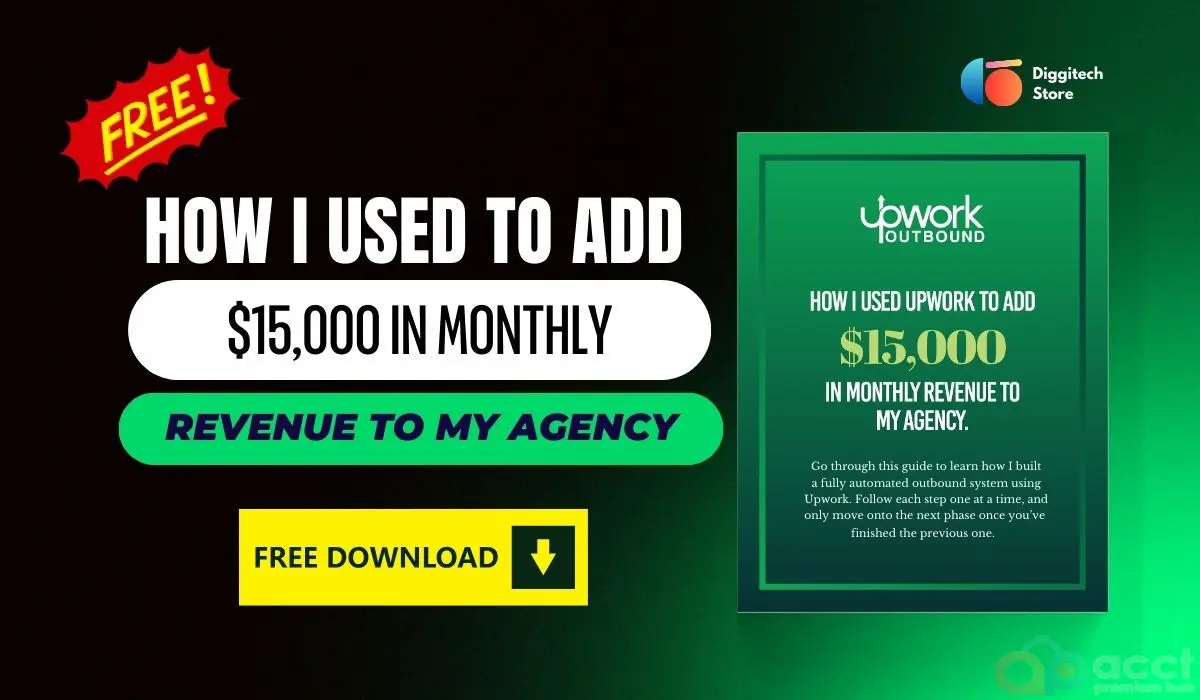 How I used to add $15,000 in monthly revenue to my agency - Free Ebook